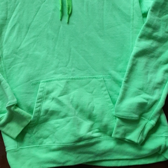 NWOT Champion Lime Green  Hoodie - Picture 3 of 5